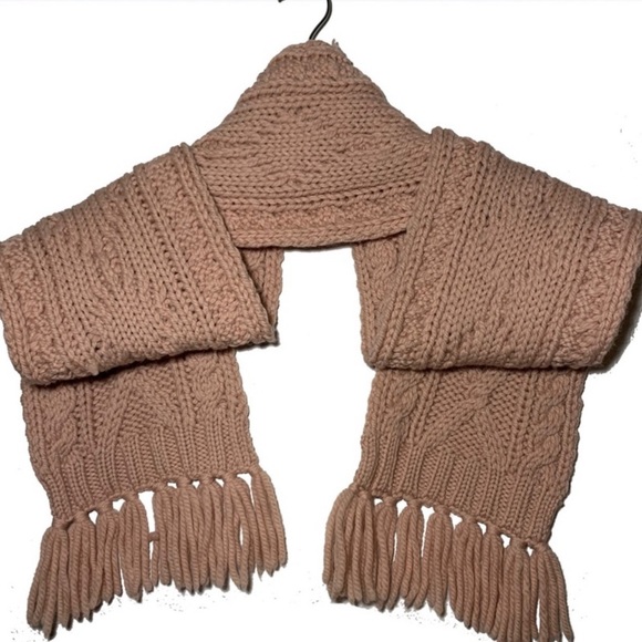 Nine West Accessories - Nine West Knit Blush Pink Scarf